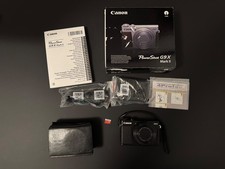 Canon PowerShot G9X Mark II | Premium-Kompaktkamera | schwarz | wie neu
