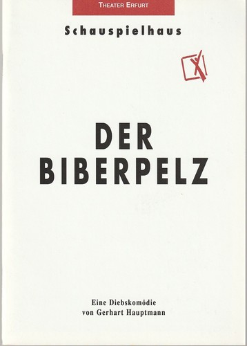 Programmheft gerhart hauptmann - programmheft,