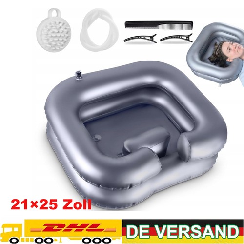 Aufblasbares haarwaschbecken - aufblasbares,