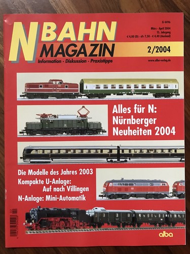 Bahn magazin jahrgang - magazin,, 2004