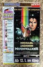 MOONWALKER Michael Jackson A1-FILMPOSTER 60x99cm Sonderplakat 89 Vorankündigung