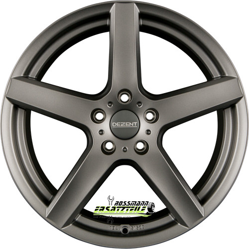 Dezent graphite matt - 4x,