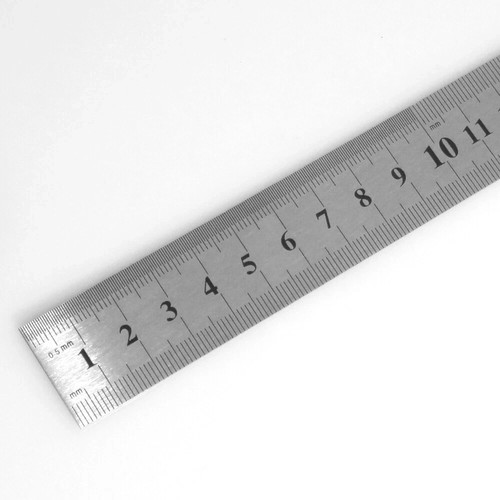 Stahllineal metalllineal 30cm - stahllineal,