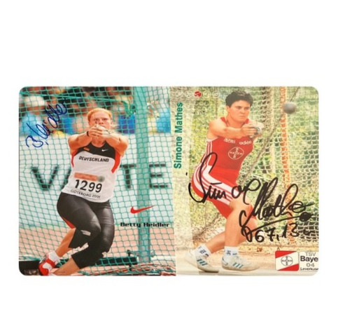 Autogramme betty heidler - betty, +