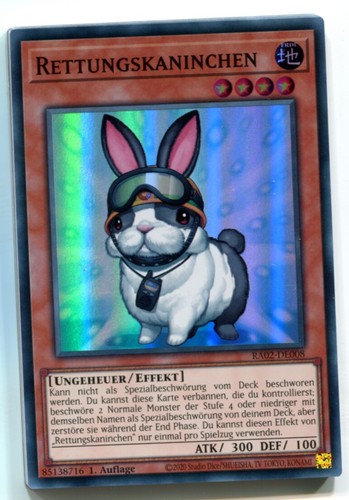 Rettungskaninchen - yu-gi-oh!,