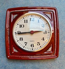 Küchenuhr keramik 70er - küchenuhr, jahre