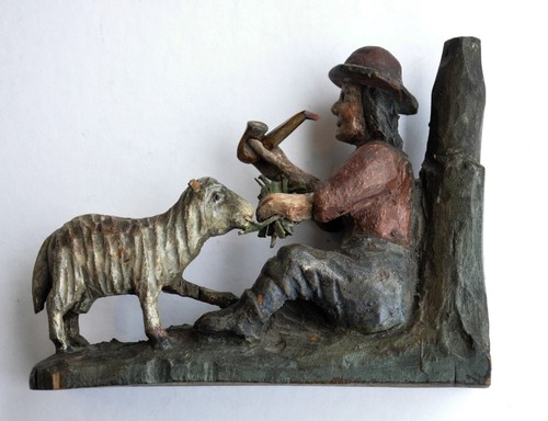 Krippenfigur ein schaf - krippenfigur,