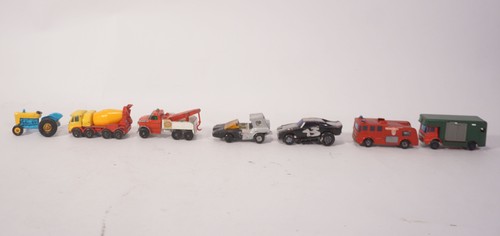 Tlg lot vintage matchbox - 7-tlg.,