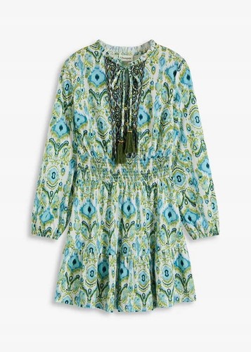 Neu boho kleid 50 creme - gr., 48/50