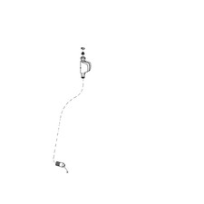 Miele Original Zulaufschlauch mit Wasserschutzeinrichtung 2m Art.Nr.: 06452852