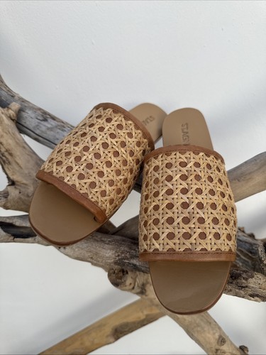 Agni rattan pantoletten - st.agni,