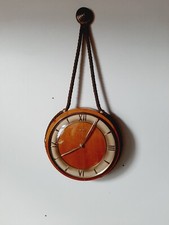 Alte Wanduhr / Kordeluhr mit