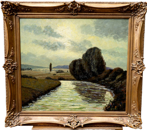 Großes ölgemälde - großes,