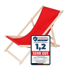 Gartenliege Rot Liegestuhl