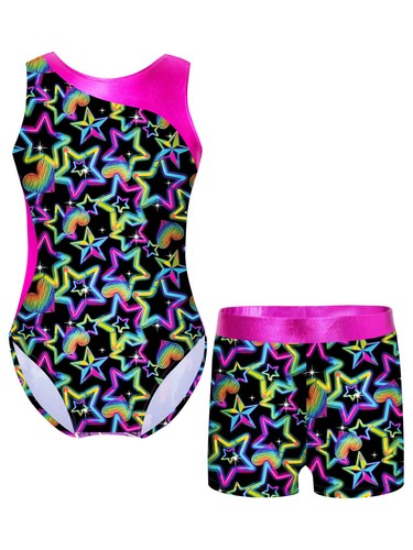 Mädchen turnanzug shorts - mädchen,