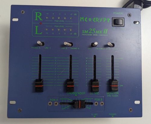 Mischpult crypt 25 mk - mc,