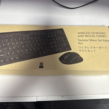 Wireless Keyboard Mouse Combo