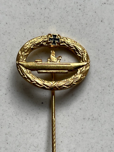 Uboot abzeichen miniatur - abzeichen,
