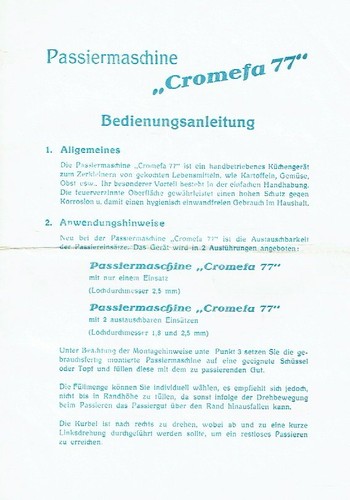 Bedienungsanleitung für
