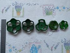 Konvolut - 5Stk. Dreher. Handrad. Ventilgriff. Kurbel. Kurbelrad - Kunststoff.