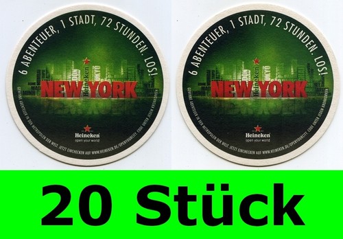 Stück bierdeckel heineken - 20,