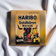 Haribo Goldbären Wacken Edition | Kühlschrankmagnet Kult Retro Verpackung Sammle