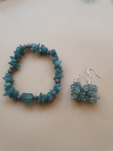 Feines set armband ohrringe - set, &