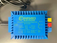Trafo Conrad BV03/039 70VA 9Volt+16 Volt Modellbahn Hochleistungstransformator