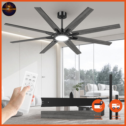 Deckenventilator 183cm mit - deckenventilator,