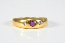 Rubin-Diamant Goldring, 750er