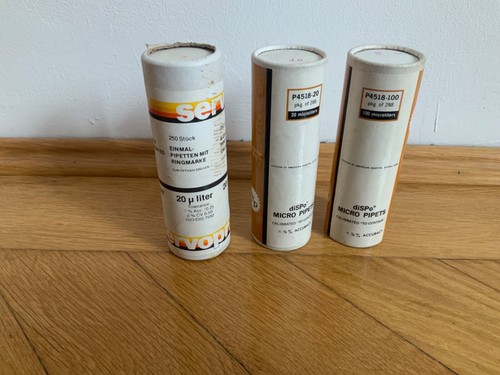 Konvolut einmalpipetten - konvolut, 20
