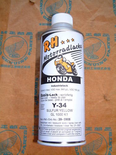 Honda lack laque color sulfur - color,
