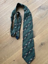 Krawatte grün retro 70er