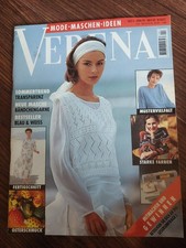 Verena Zeitschrift 04/1995 Stricken Nähen Sticken Vintage viele Fotos