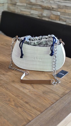 Bag mini weiß - mini, blaues