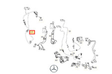 Original Mercedes-Benz A2054407436 Elektrische Leitungssatz,  alle C205 vorne R