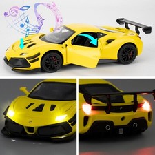 Modellauto Ferrari 488 Gelb