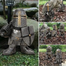 Ritterzwerge gartenstatue - ritterzwerge,