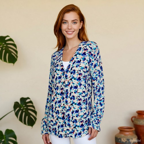 Boho strickjacke mehrfarbig - boho,