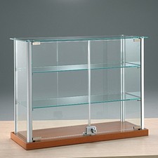 Aufsatzvitrine Glas 65 cm