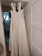 Brautkleid Weiß Größe 44)46