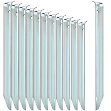 12x Zelt-Heringe aus Stahl -