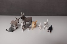 Schleich Haustiere Sammlung 8 Stück– guter Zustand