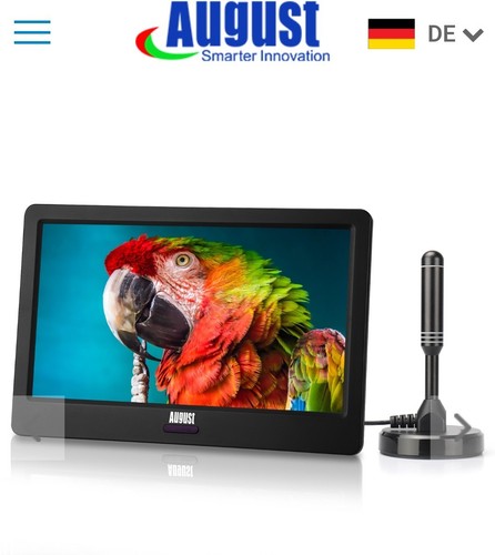 Tragbar dvb t2 mpeg4 - 10", dvb-t2