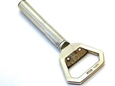 Vintage 1933 Sterling Silber gepunzt Motor gedreht Flaschenöffner