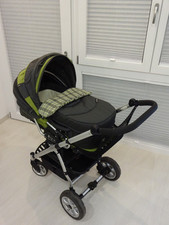 Kinderwagen Gesslein F4 Kombi Loop inkl. Compact Tasche, umbaubar zum Buggy,...