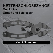 Mini Kettenzange Kettenschloss