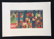 Almir Mavignier, Stadtbild, Farboffsetdruck, 1979, handsigniert und datiert