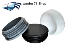 Lamellen - Endstopfen Blindstopfen Rohrstopfen Kappen Stopfen Rohre 10 - 90mm