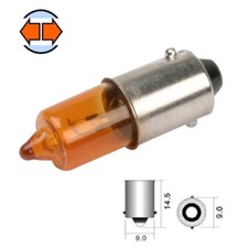 12V 10W BA9S ORANGE GLÜHBIRNE